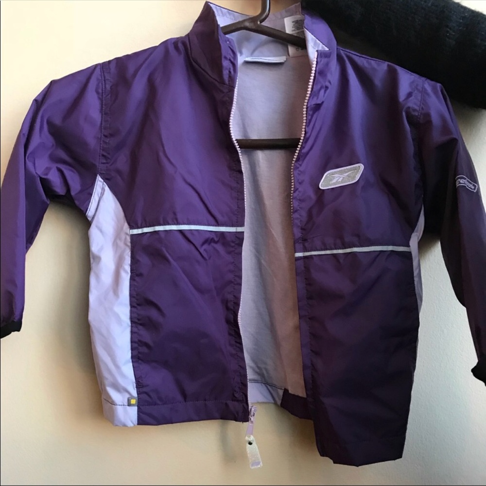 Reebok girls lightweight jacket Sz 4 - Picture 1 of 6